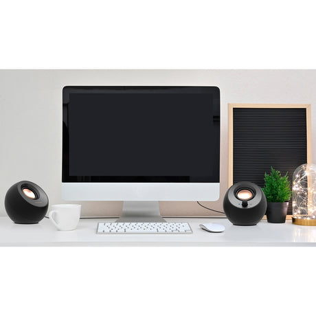 Altavoz para PC Creative Pebble V3 (negro, Bluetooth, USB-C, Aux)
