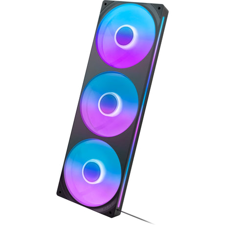 Nzxt f360 rgb core ventiladores de caja (negro, 3 piezas, 360 x 120 x 26 mm)
