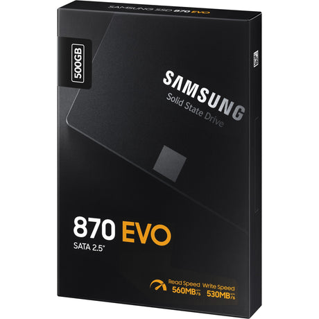 Samsung 870 evo 500 GB SSD (mz-77e500b UE, sata 600)