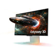 Monitor de juegos Samsung Odyssey 3D G90XF 27 4K UHD (plateado, 2x HDMI, DisplayPort, 2x USB-A, USB-B, 165 Hz)