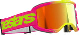 Alpinestars vision 5 wordmark (rojo espejo) - gafas mtb