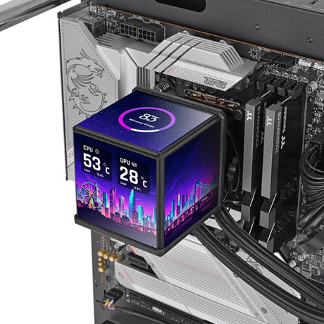Thermaltake Minecube 360 Ultra Arbb Sync AIO Enfriador líquido Refrigeración por agua (Negro)