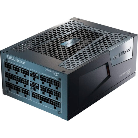 Fuente de alimentación modular Seasonic Prime TX-1600 de 1600 vatios (negro, 2x 12v-2x6, 6x pcie)