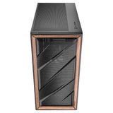 Carcasa Antec Flux Midi Tower (negro | 2x USB-A | 1x USB-C | vidrio templado)