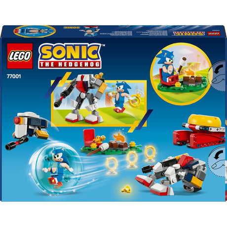 Lego Sonic the Hedgehog 77001 Enfrentamiento de Sonics en la fogata