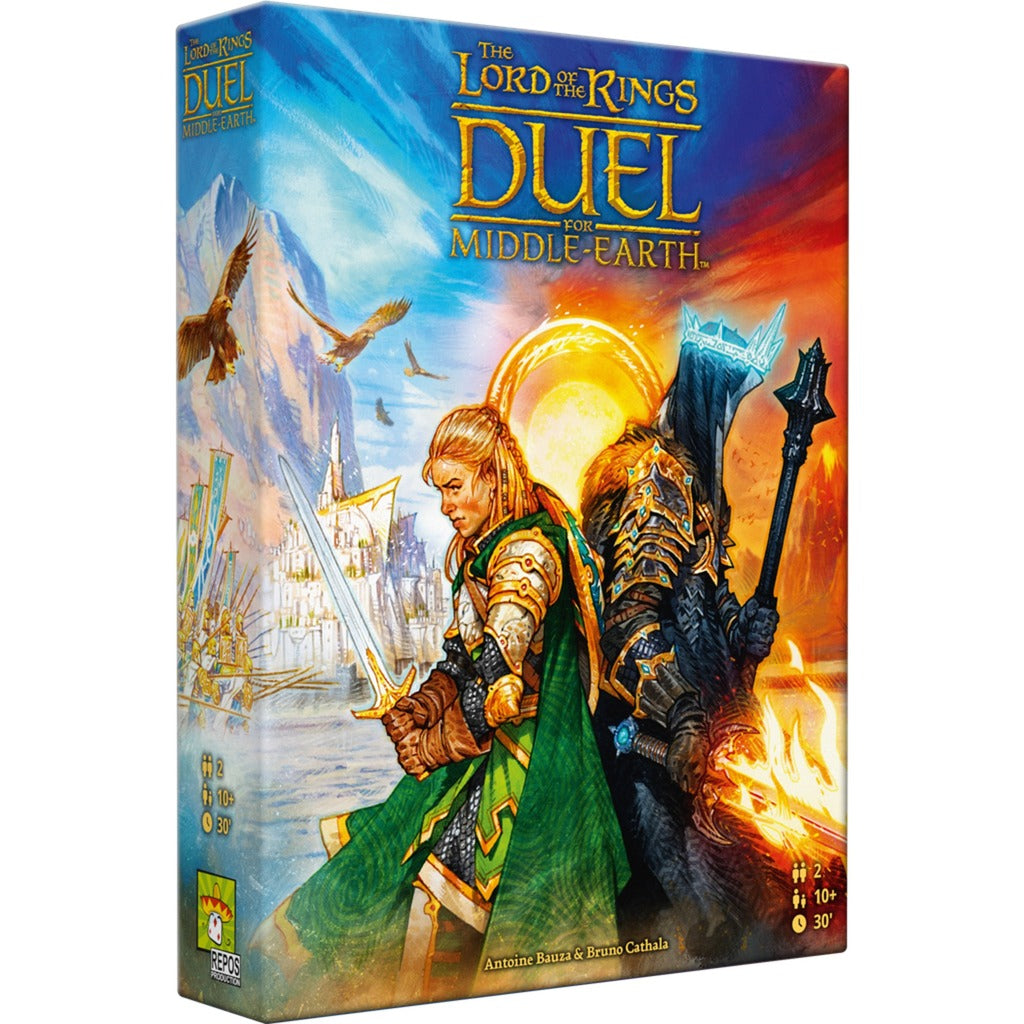 Asmodee el señor de los anillos - duelo por la tierra media - juego de cartas holandés