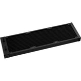 Deepcool LS720S Zero Dark Water Cooling (negro, conector de ventilador PWM de 4 pines)