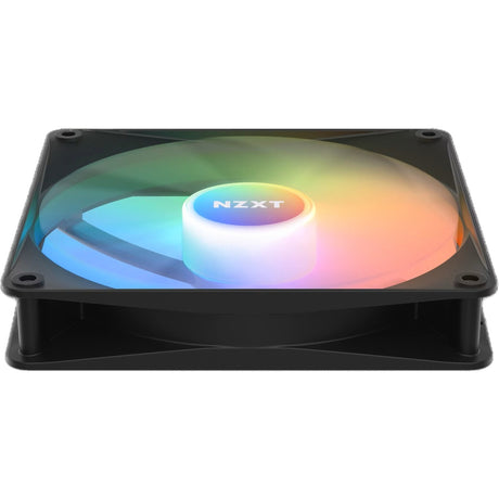 Nzxt f140 rgb core ventilador de caja (negro, 140 x 140 x 26 mm, pwm, sin controlador)