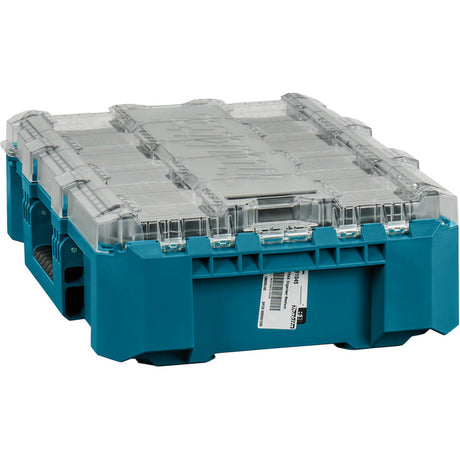Makita Maktrak Organizer Caja de herramientas mediana P-91045 (Azul Negro)