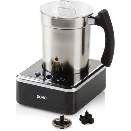 Espumador de leche Domo do717mf (acero inoxidable negro)