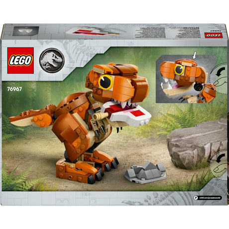 Lego jurassic world 76967 pequeño comedor: t. rex
