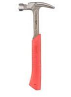 Milwaukee 4932478654 martillo de garra con protección contra golpes, martillo de garra recto de acero, 20 oz, 570 g