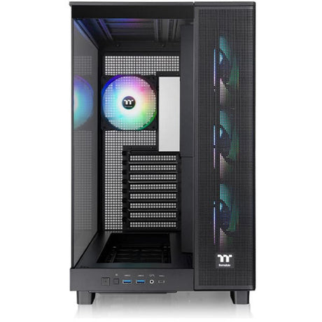 Carcasa Thermaltake View 380 XL TG ARGB MIDI Tower (negro | 2x USB-A | 1x USB-C | RGB | vidrio templado)