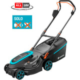 Cortacésped Gardena Powermax 37 36V P4A solo batería sin batería, sin cargador, mango regulable en altura, ancho de corte 18 V