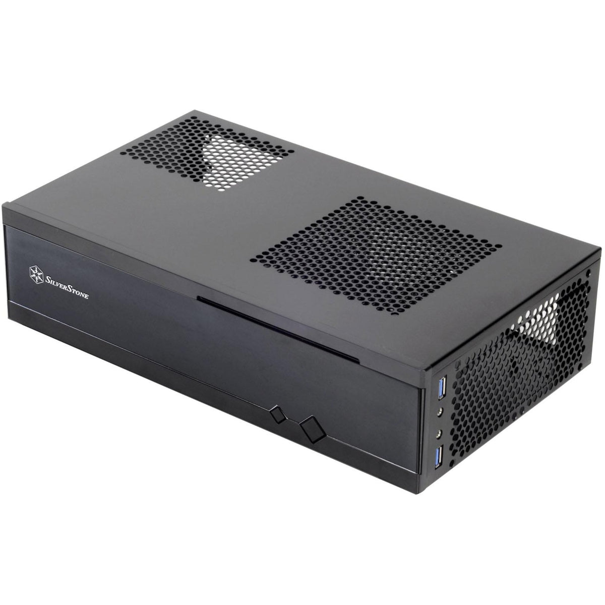 Carcasa Silverstone milo ml05b htpc (negro | 2x usb-a)