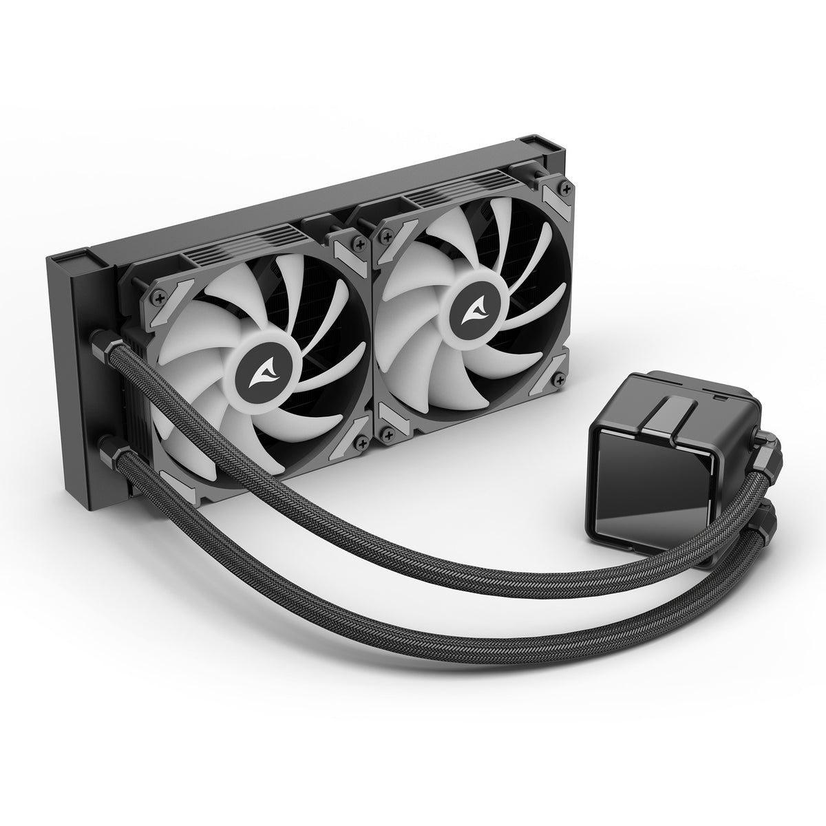 Sharkoon s50 argb refrigeración por agua (negro, pwm de 4 pines)