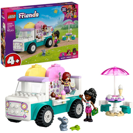 Camión de helados de Heartlake City de Lego Friends, juguete creativo - 42644