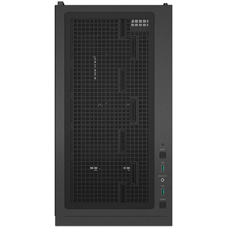 Carcasa torre midi Deepcool ch510 (negro | 2x USB-A | vidrio templado)