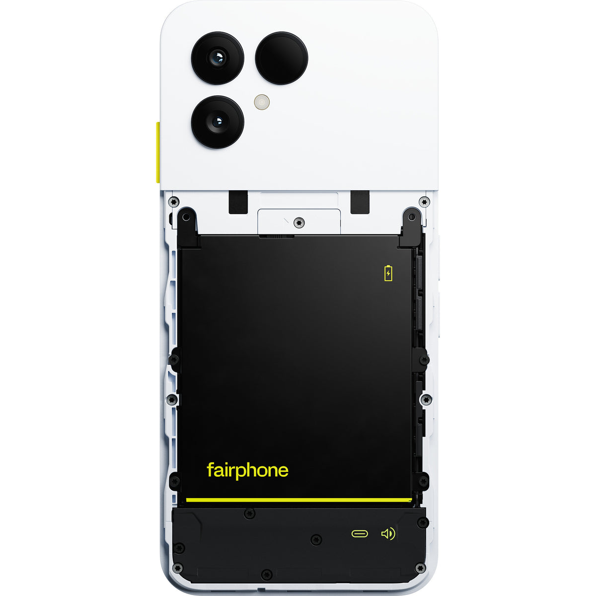 Teléfono inteligente Fairphone (gen. 6) (blanco | 256 GB | Android 15)
