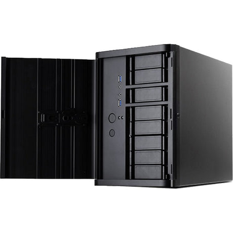 Carcasa minitorre Silverstone sst-ds380b (negro | 2x USB-A)