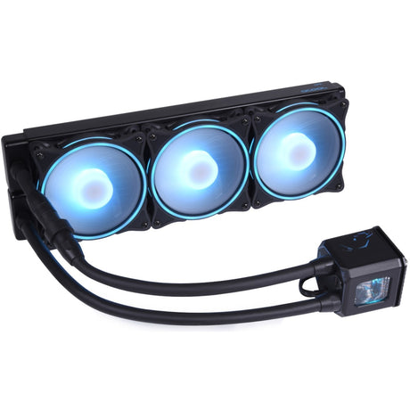 Alphacool eisbaer 360 aurora hpe refrigeración por agua (negro)