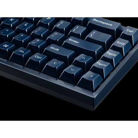 Teclado con interruptor magnético Keychron q16 he 8k (azul, diseño estadounidense (qwerty), lima ultrarrápido, 65%, rgb, intercambio en caliente, 8k)