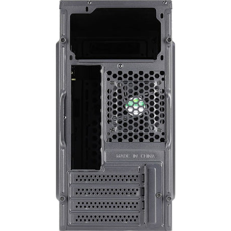 Carcasa minitorre Aerocool CS-108 (negro | 2x USB-A)