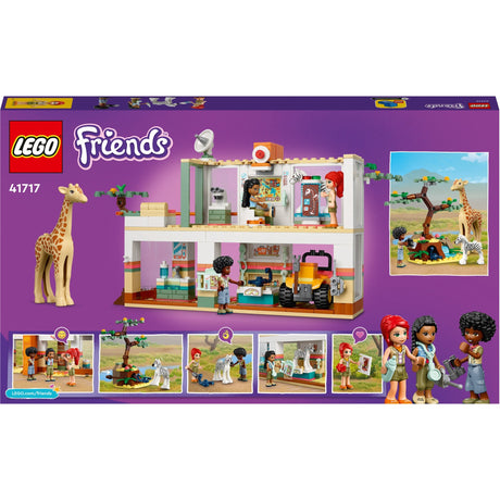Lego friends - juguete de construcción de protección de animales salvajes de mia (41717)