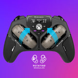Controlador inteligente inalámbrico Turtle Beach Stealth Pivot (negro, USB Bluetooth de 2,4 GHz, PC, Xbox, Android)