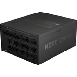 Fuente de alimentación modular nzxt c1500 platinum de 1500 vatios (negro, 2x 12v-2x6, 6x pcie)