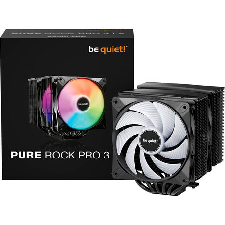 ¡Tranquilizarse! Enfriador de CPU Pure Rock Pro 3 LX RGB (negro)
