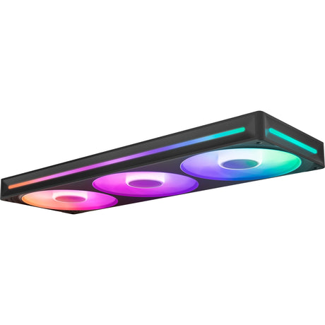 Nzxt f360 rgb core ventiladores de caja (negro, 3 piezas, 360 x 120 x 26 mm)