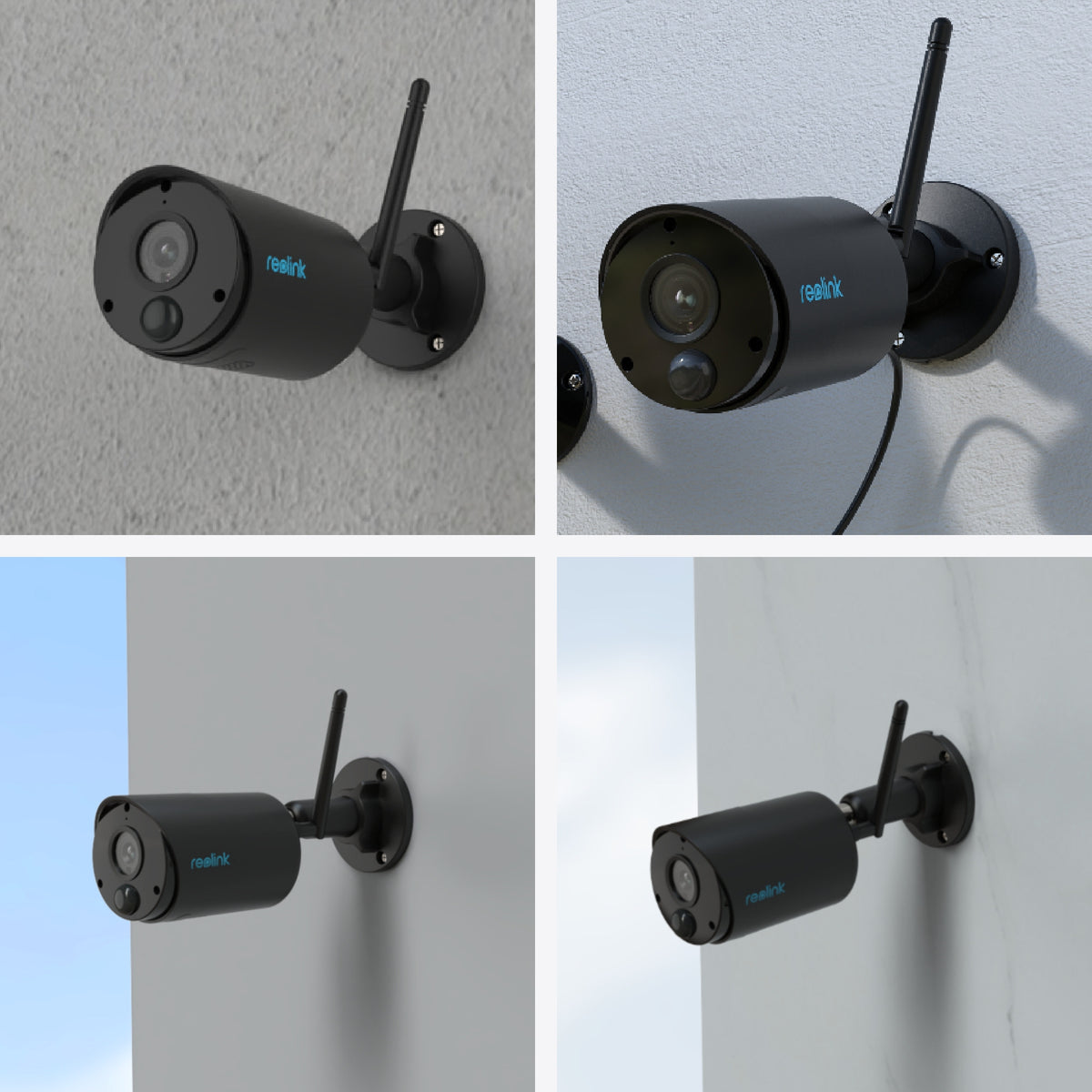 Cámara de seguridad reolink b320-b (negra)