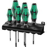 Wera 367 Juego de 6 destornilladores kraftform plus (negro verde, 6 piezas)