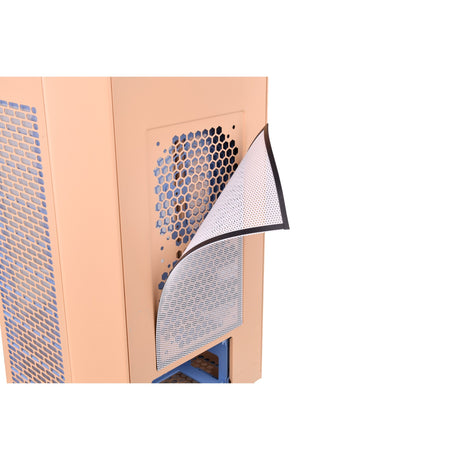 Thermaltake the tower 300 - carcasa de mini torre Peach Fuzz (melocotón | 3x USB-A | vidrio templado)