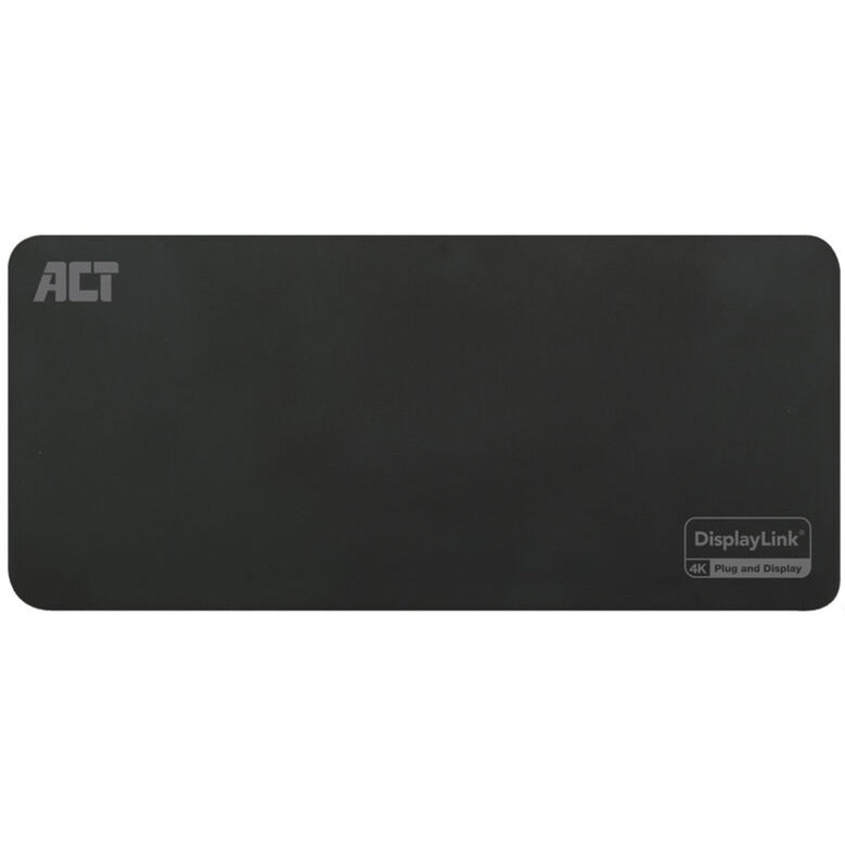 Conectividad Act Estación de acoplamiento USB-C Enlace de pantalla 4K (negro)