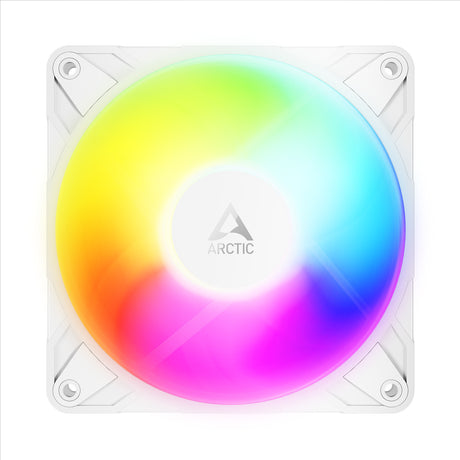 Ventiladores de caja Arctic p12 pro inversa a-rgb (blanco, 3 piezas, 120 x 120 x 27 mm, pwm)