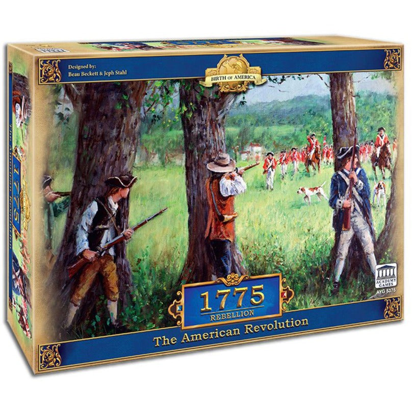 Red de jugadores europeos Rebelión de 1775: juego de mesa de la revolución americana (inglés, 2 - 4 jugadores, 60 - 240 minutos, a partir de 14 años)