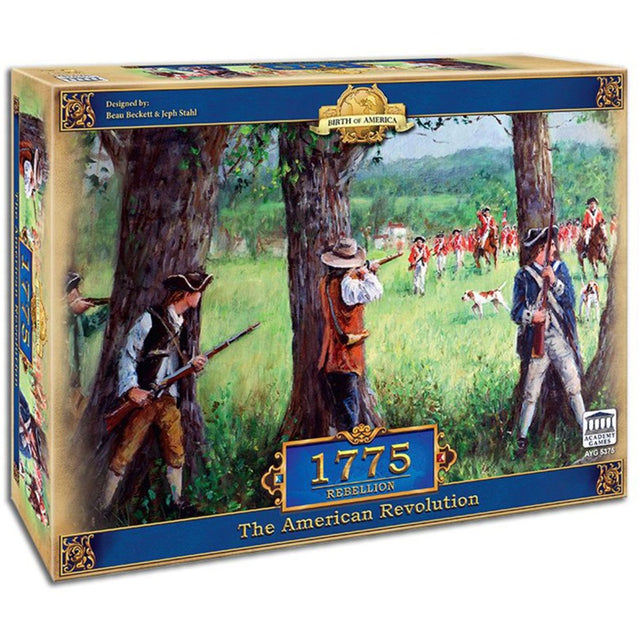 Red de jugadores europeos Rebelión de 1775: juego de mesa de la revolución americana (inglés, 2 - 4 jugadores, 60 - 240 minutos, a partir de 14 años)