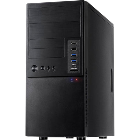 Carcasa de torre midi inter-tech it-6865 (negro | 4x USB-A | 1x USB-C)
