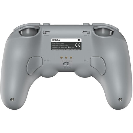 Gamepad bluetooth 8bitdo pro 3 (gris negro, switch 1 2, pc, android, usb bluetooth 2,4 ghz)