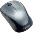 Ratón inalámbrico Logitech m235 (negro gris, nano receptor)
