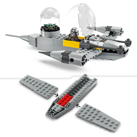 Lego Star Wars™ Mando y Caza Estelar N-1™ de Grogu - 75410