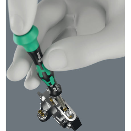Wera tool-check modular micro 1, juego de puntas de 21 piezas (negro verde)