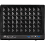 Carcasa minitorre Silverstone SG13B (negra | 2x USB-A)