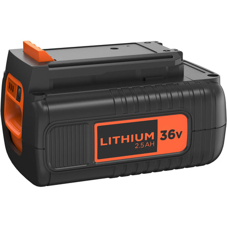 Batería recargable de iones de litio Black+Decker BL2536-XJ de 36 V y 2,5 Ah (negro naranja)