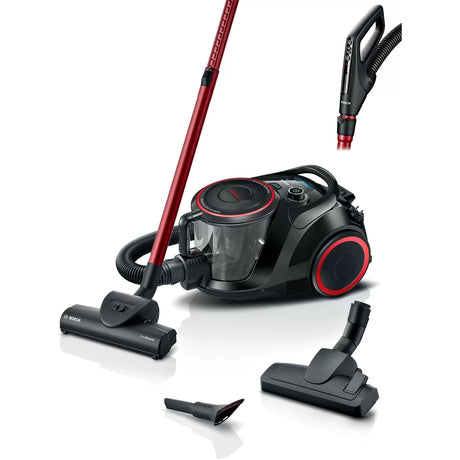 Aspiradora sin bolsa Bosch serie 6 bgs41pow1 (negro rojo)
