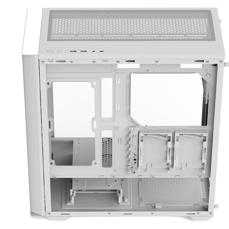 Carcasa torre midi Aerocool b502a (blanca | 2x USB-A | 1x USB-C | RGB)