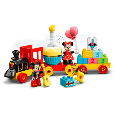 Lego duplo disney mickey minnie tren de cumpleaños, juguete para construir para niños pequeños 10941