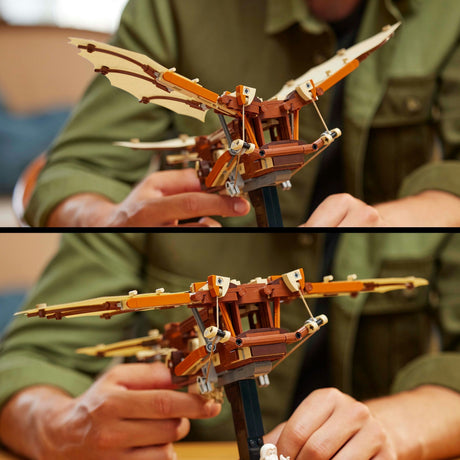 Lego iconos máquina voladora de leonardo da vinci - 10363